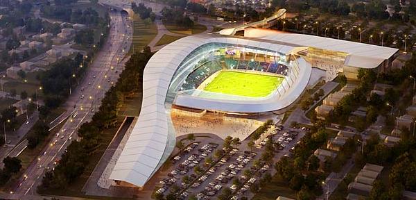 Proposed NY Cosmos stadium